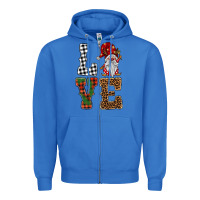 True Royal love gnomes Zipper Hoodie - BarkalooDesign