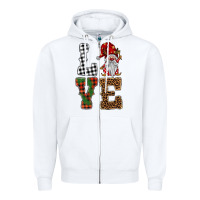 White love gnomes Zipper Hoodie - BarkalooDesign