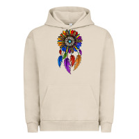 Pigment French Oak pride sunflower dreamcatcher Urban Hoodie - JahusDesignShop