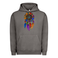 Pigment Tornado pride sunflower dreamcatcher Urban Hoodie - JahusDesignShop