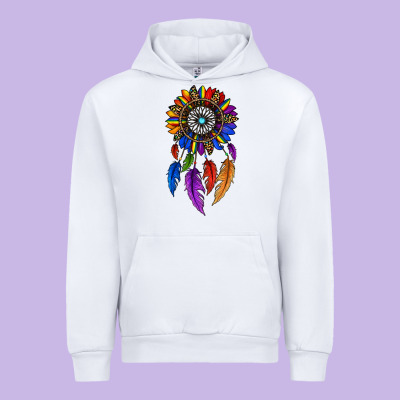 Pride Sunflower Dreamcatcher Urban Hoodie Designed By Jahusdesignshop