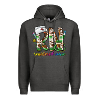 Charcoal Heather rn registered nurse Premium Hoodie - CowhideDigitalArt