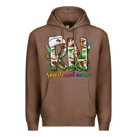 Chestnut rn registered nurse Premium Hoodie - CowhideDigitalArt