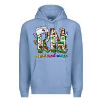Colony Blue rn registered nurse Premium Hoodie - CowhideDigitalArt
