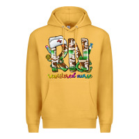 Mustard rn registered nurse Premium Hoodie - CowhideDigitalArt