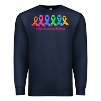 Navy fight cancer in all colors Premium Sweatshirt - AdoDesignShop