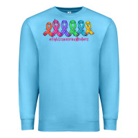 Fight Cancer In All Colors Premium Sweatshirt | Teevron