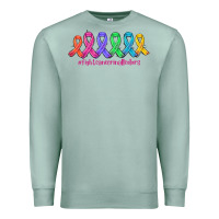 Seafoam fight cancer in all colors Premium Sweatshirt - AdoDesignShop