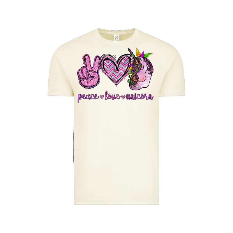 Peace Love Unicorn Vintage Tee by Jasminsmagicworld | Teevron