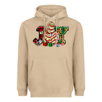 Mushroom joy with christmas tree cake ado Heavyweight Hoodie - AdoDesignShop