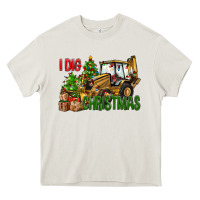 I Dig Christmas Heavy Core Tee | Teevron