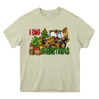 Mossy I dig Christmas Heavy Core Tee - NancyCooperArtShop