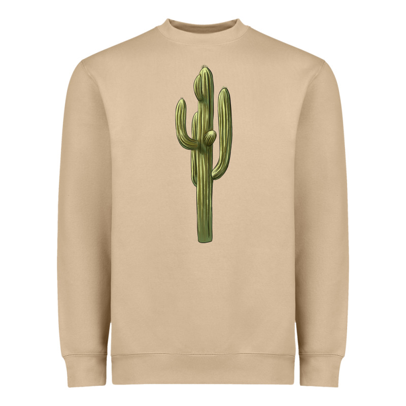 Cactus Heavyweight Sweatshirt by BarkalooDesign | Teevron