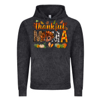 Vintage Black thankful mama and turkey bbs Vintage Hoodie - BundleAndBundleShop