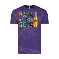 Cloud Purple Mama Needs a Beer Vintage Tee - CowCowDesign