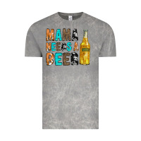 Cloud Rock Mama Needs a Beer Vintage Tee - CowCowDesign