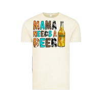 Vintage Arctic Mama Needs a Beer Vintage Tee - CowCowDesign