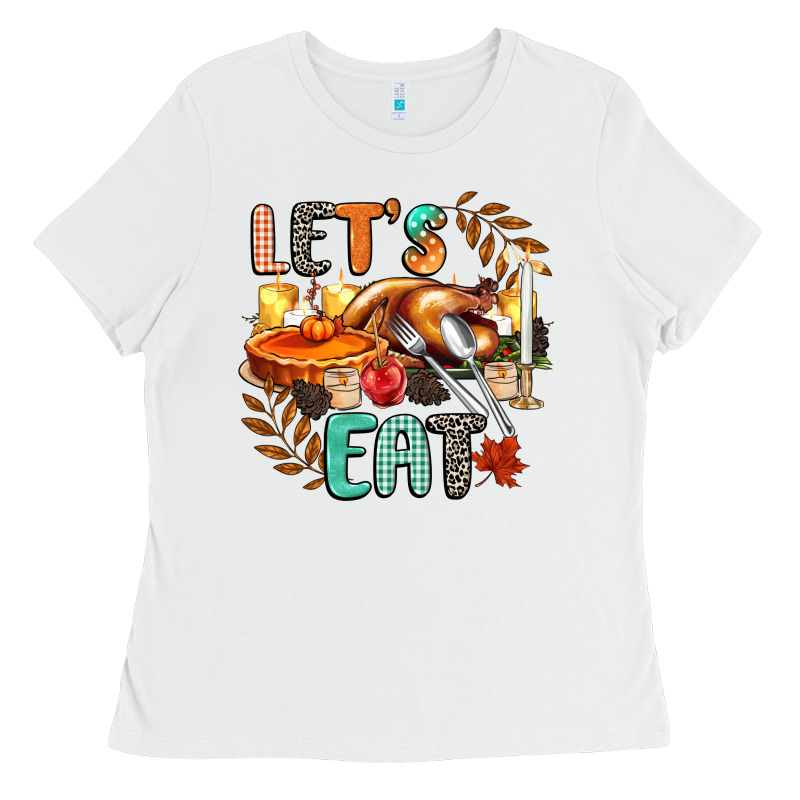 Lets Eat Ladies Tee by CowGirlArtShop | Teevron