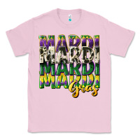Bubblegum Pink cowhide mardi gras Classic Tee - CowGirlArtShop