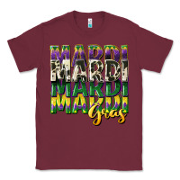 Burgundy cowhide mardi gras Classic Tee - CowGirlArtShop