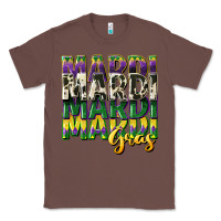Chestnut cowhide mardi gras Classic Tee - CowGirlArtShop