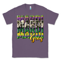 Lavender cowhide mardi gras Classic Tee - CowGirlArtShop