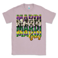 Lilac cowhide mardi gras Classic Tee - CowGirlArtShop