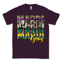 Plum cowhide mardi gras Classic Tee - CowGirlArtShop