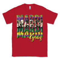 Red cowhide mardi gras Classic Tee - CowGirlArtShop