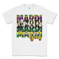 White cowhide mardi gras Classic Tee - CowGirlArtShop