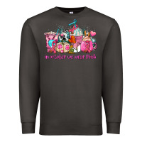 Smoke western cancer  in october we wear pink coffee cups with ribbons Premium Sweatshirt - AdoDesignShop
