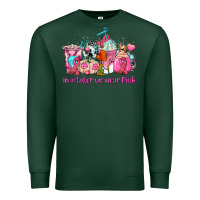 Sports Green western cancer  in october we wear pink coffee cups with ribbons Premium Sweatshirt - AdoDesignShop