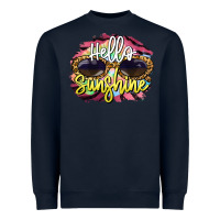 Navy hello sunshine Heavyweight Sweatshirt - BarkalooDesign