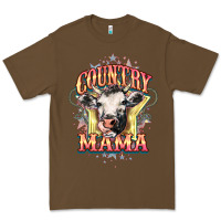 Cacao Country Mama Premium Tee - HowdyJamesFarm