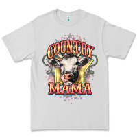 Dove Grey Country Mama Premium Tee - HowdyJamesFarm