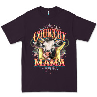 Plum Country Mama Premium Tee - HowdyJamesFarm