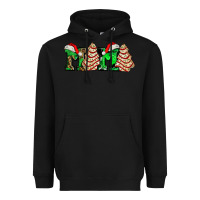 Black mama with christmas tree cake ado Heavyweight Hoodie - AdoDesignShop