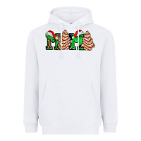 White mama with christmas tree cake ado Heavyweight Hoodie - AdoDesignShop