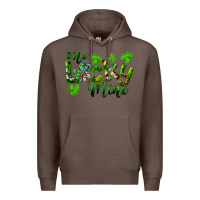 Coffee St. Patrick's Day One Lucky Mini Premium Hoodie - RanaPortraitStore