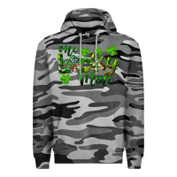 Slate Camo St. Patrick's Day One Lucky Mini Premium Hoodie - RanaPortraitStore