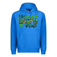 True Royal St. Patrick's Day One Lucky Mini Premium Hoodie - RanaPortraitStore