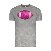 Cloud Rock american football pink Vintage Tee - CowCowDesign