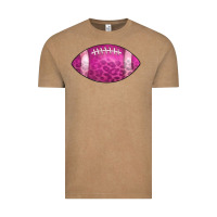 Vintage Coffee american football pink Vintage Tee - CowCowDesign