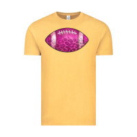 Vintage Mustard american football pink Vintage Tee - CowCowDesign