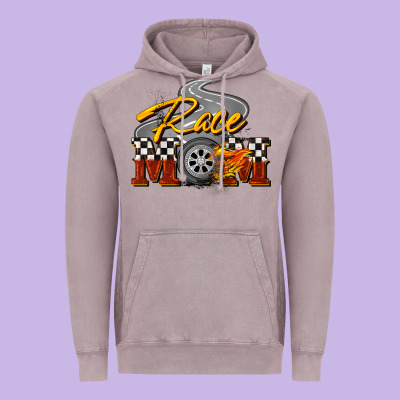 Race Mom Mother's Day Vintage Hoodie Designed By Fadigitalartstudio