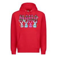 Red easter day mama Premium Hoodie - CowhideDigitalArt