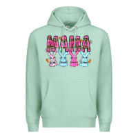 Seafoam easter day mama Premium Hoodie - CowhideDigitalArt
