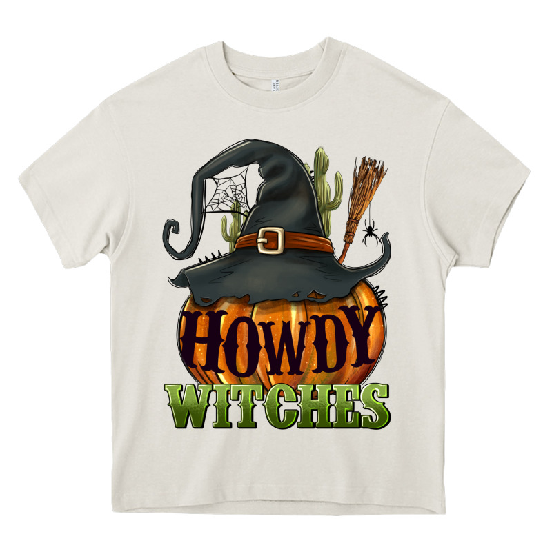 Howdy Witches Heavy Core Tee by NancyCooperArtShop | Teevron