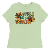 Gobble Till You Wobble Ladies Tee | Teevron