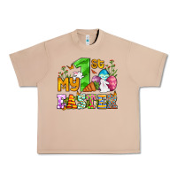 Burro Easter Day My first Easter with eggs and rabbits Urban Heavy Tee - OliviaCreatesArt